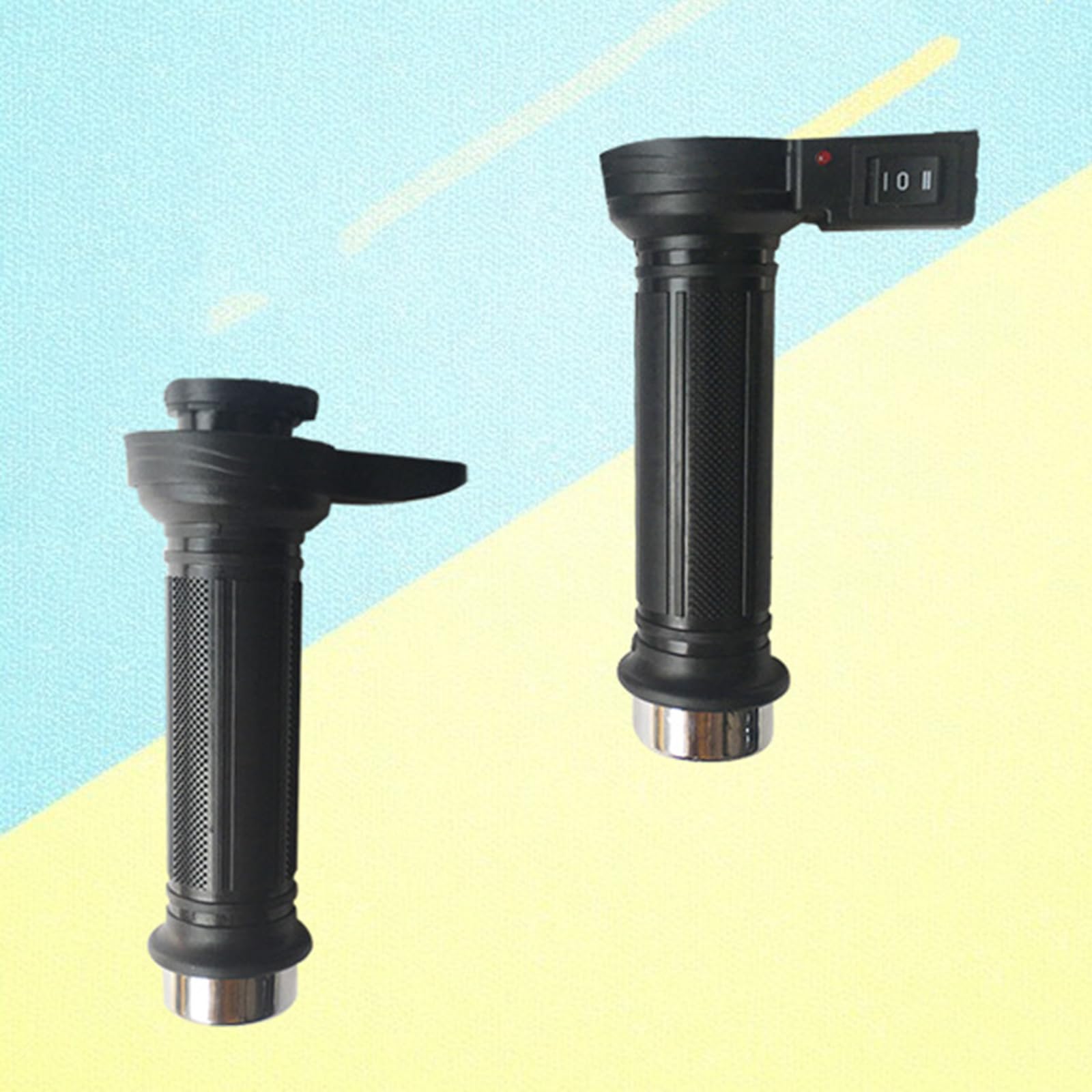 CHX Poignées Chauffantes Pour Moto Paire De Poignées De Guidon