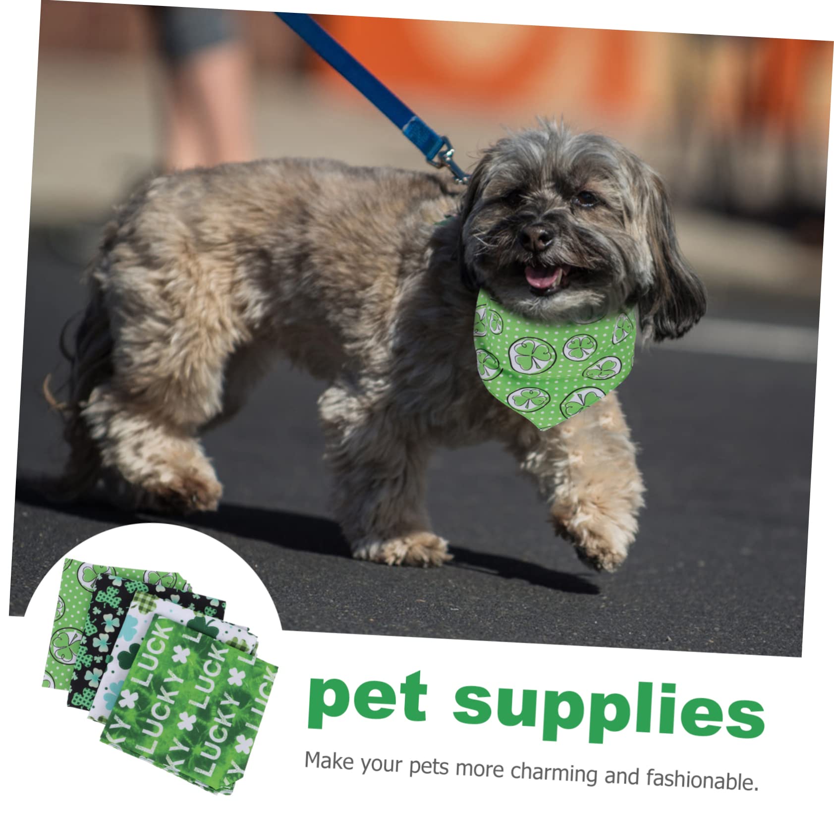 Toddmomy 8pièces Bandana Décoratif pour Chiens Et Écharpe Adorable pour Animaux De Compagnie pour Et Événements Spéciaux
