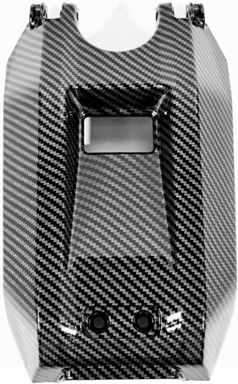 Water Transfer Carbon Fiber Chain Guard & Battery Cover for Surron Light Bee X/S & Segway X160/X260 Dirt Bike - Complete Rear Protection Set
