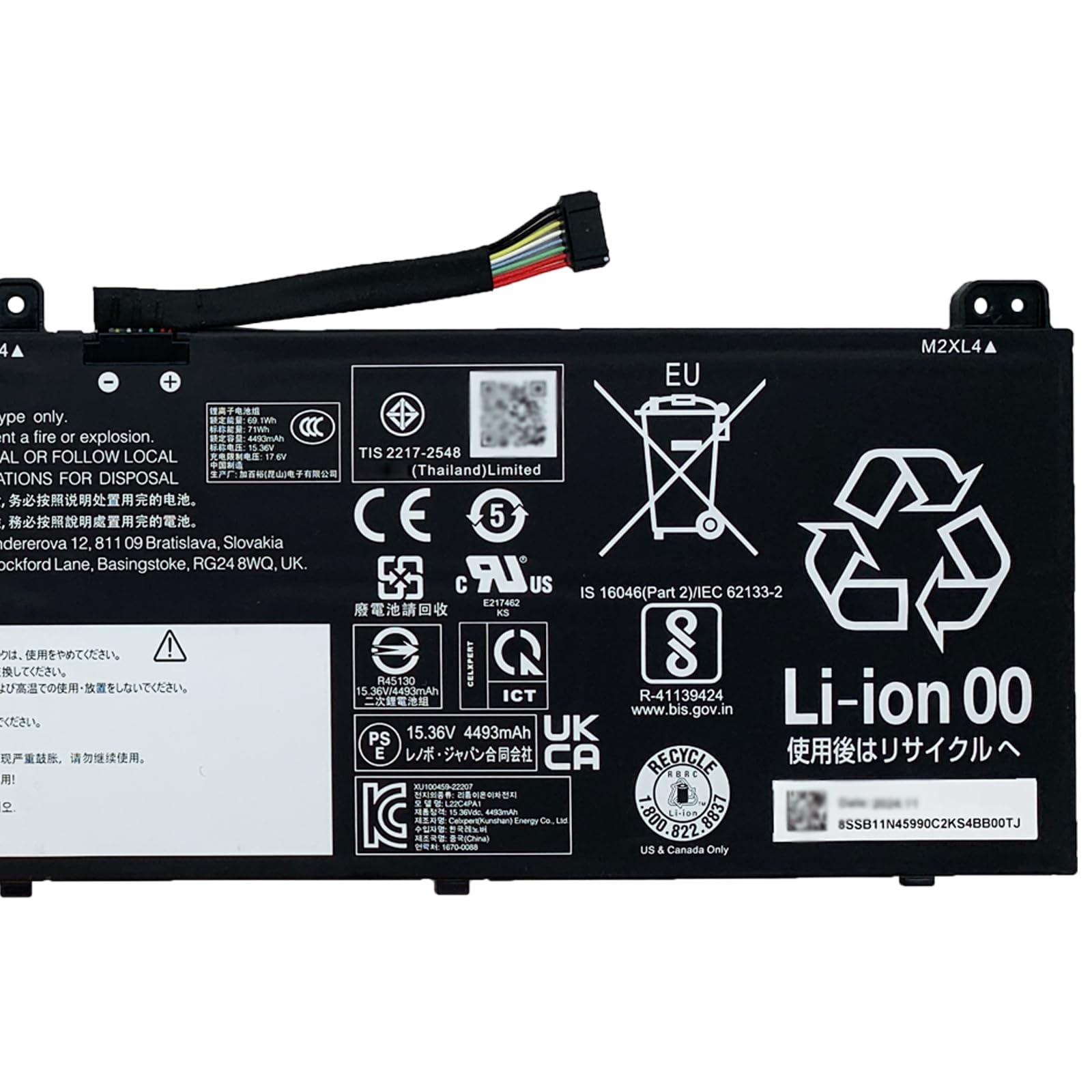 Amazon.com: EPYOBW L22C4PA1 Laptop Battery 71Wh 4623mAh 4-Cell
