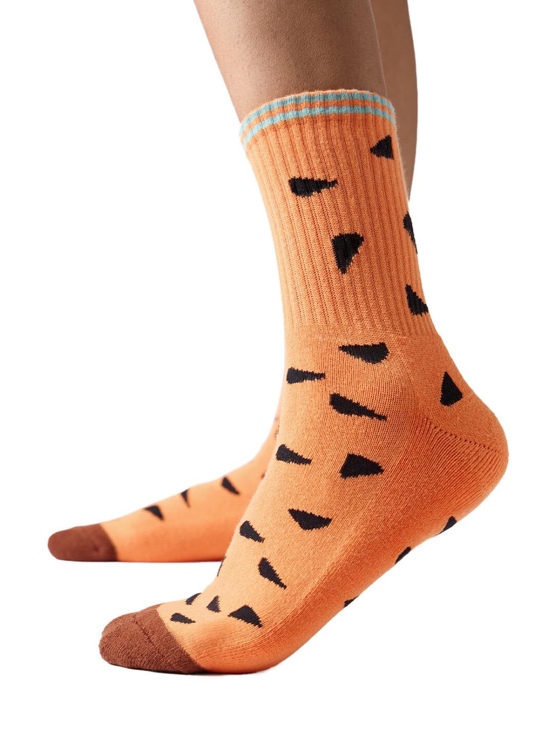 the souled store The Flintstones: Stone Age Socks | Premium Cotton Blend Crew Length Printed Retro Cartoon Footwear for Men & Women – Free Size-picture-30