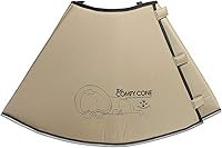 Vista 10 de All Four Paws The Comfy Cone Cuello de recuperación para mascotas, Negro