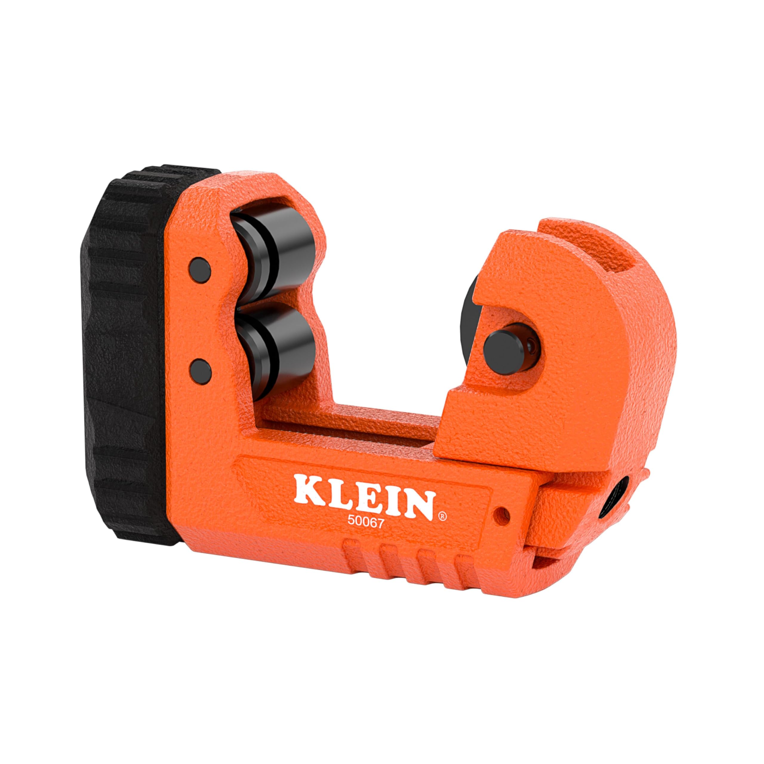 Klein Tools 50067 Micro Tubing Cutter, Copper and Aluminum Tube Cutter, Cuts 1/8 to 7/8-Inch Pipe, HVAC Hand Tools, Plumbing Tools