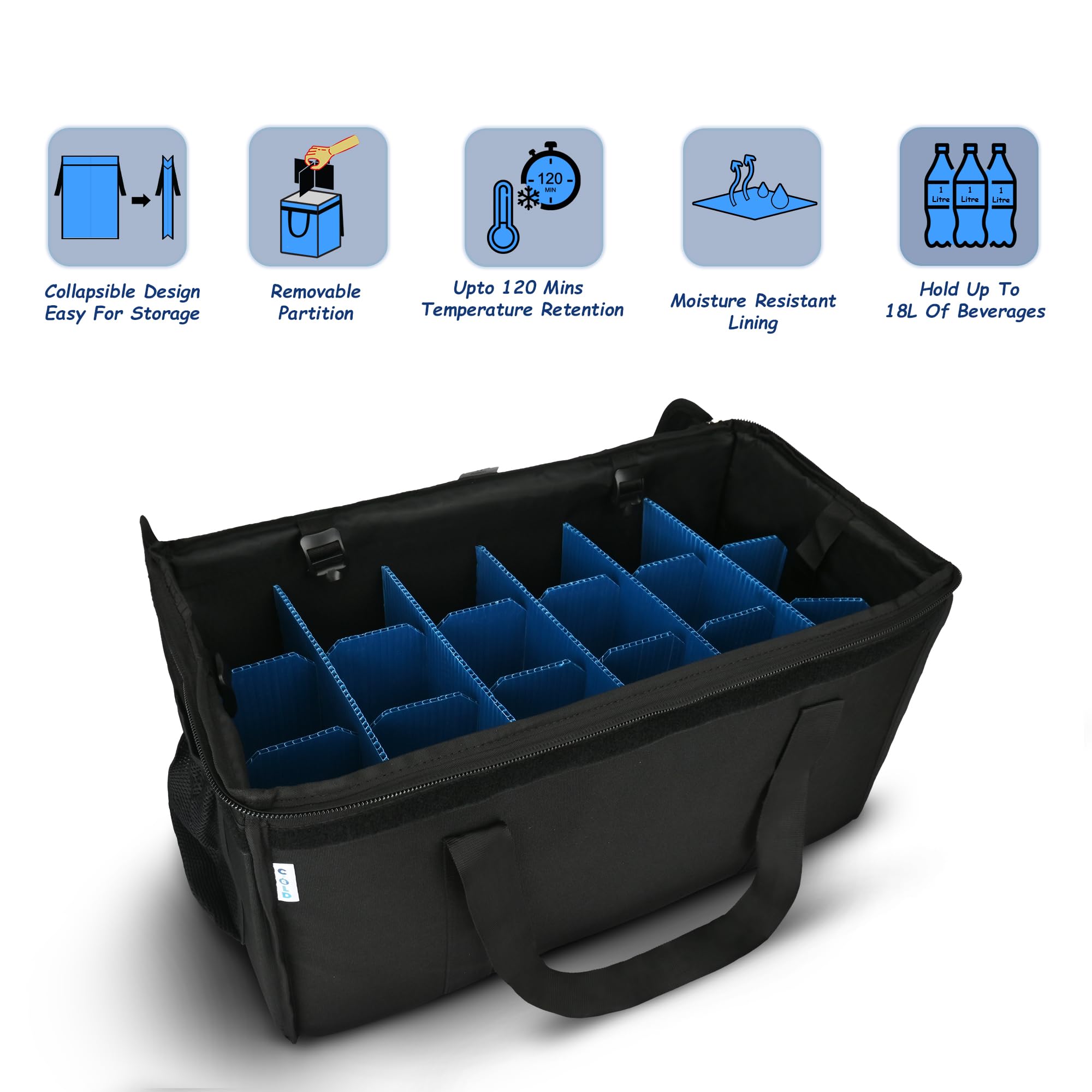 Insulated Milk Delivery Bag - Keeps Milk Cold! -5
