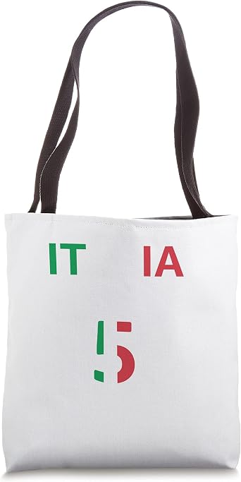 Flag Italia Tote Bag