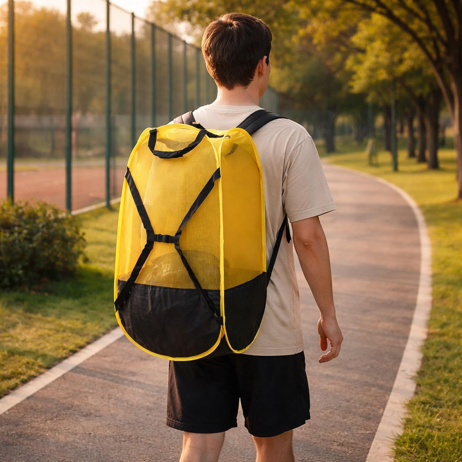 Bolsa para Balones Deportivos, Ideal para Balones de Fútbol, ​​natación Y Otros Artículos Deportivos.