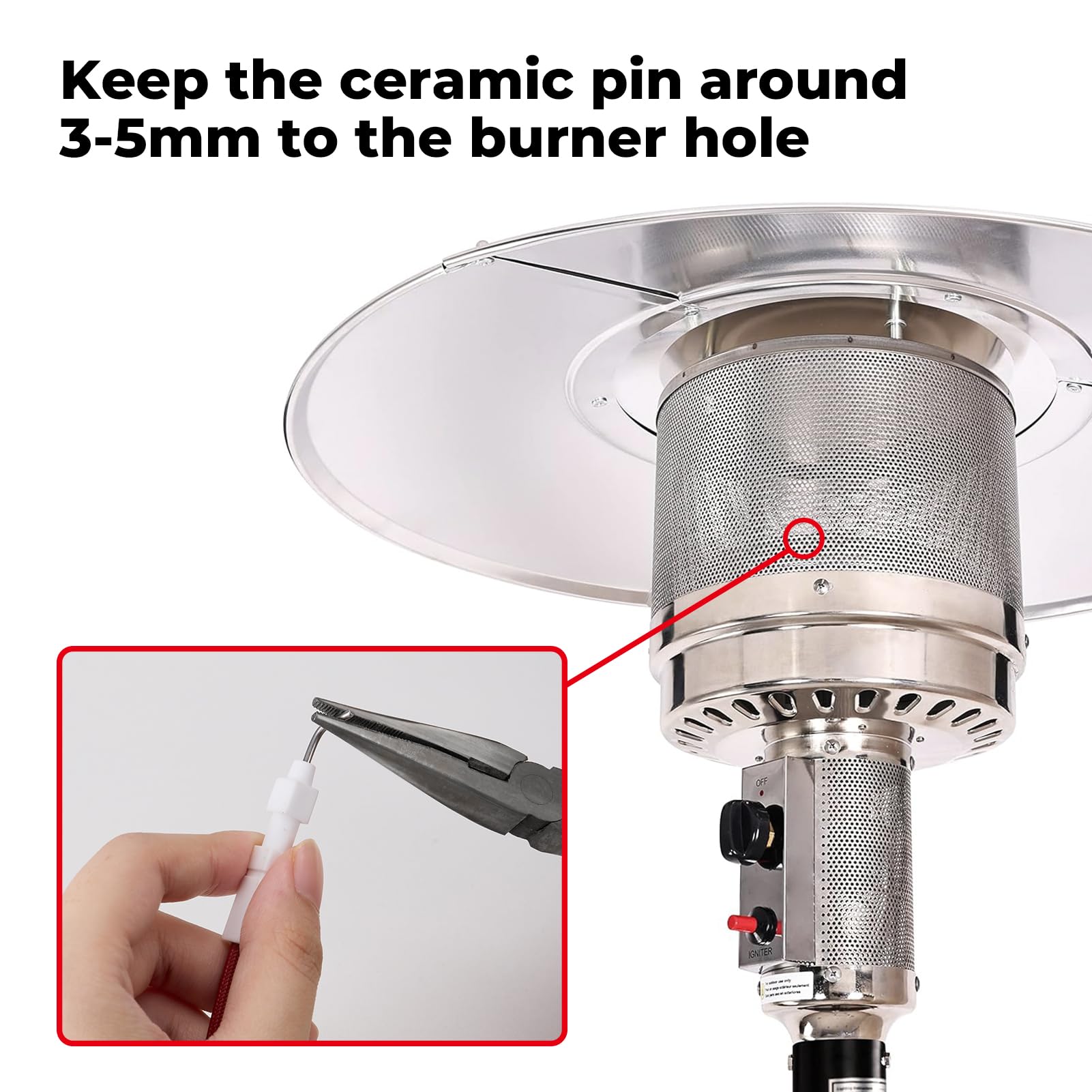 Blackstone Igniter Button Piezo Igniter, Outdoor Heater