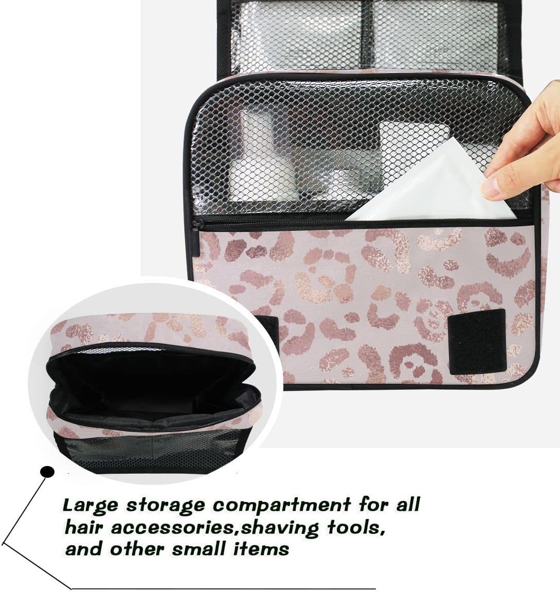 senya Hanging Travel Toiletry Bag Kit Makeup Case Cosmetics Organizer for Men Women image 5