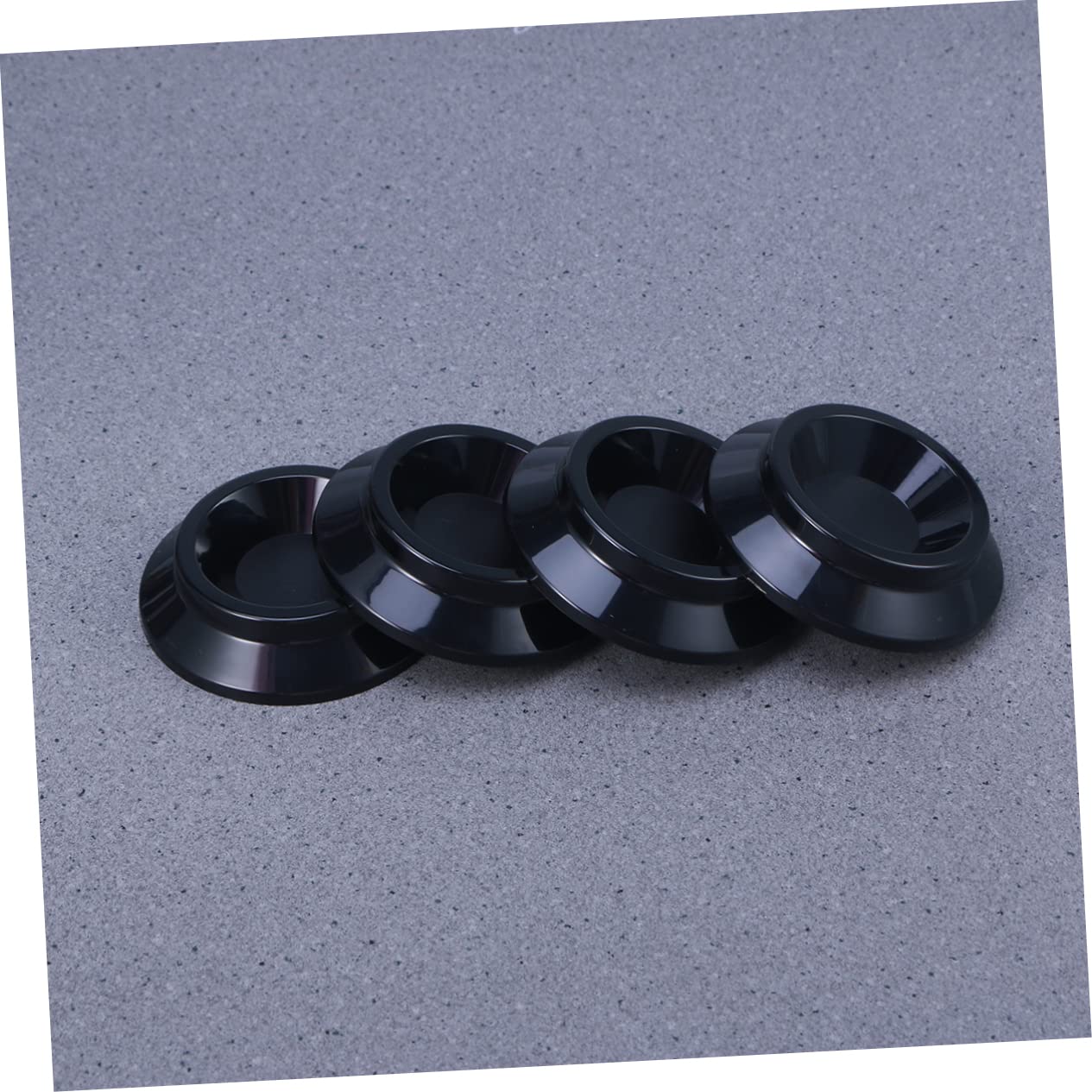 ifundom 2sets Solid Wood Piano Caster Cups for Hardwood Floors Non-slip Noise Reduction 4pc*2