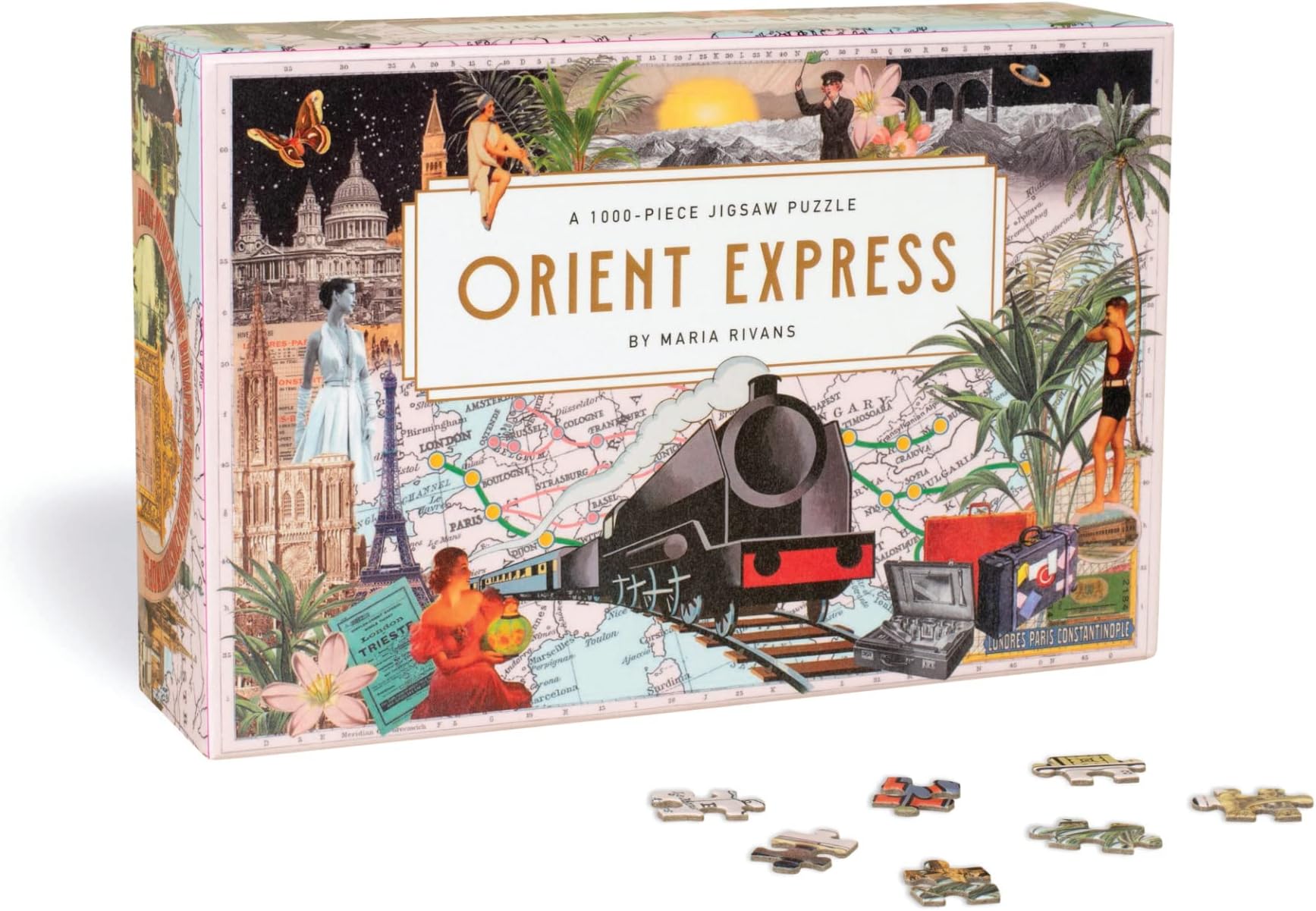 Orient Express: A 1000 Piece Jigsaw Puzzle