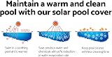Bestway 58240 Bâche solaire pour piscine hors sol rectangulaire Bleu 382,7 x 179,3 cm - 4