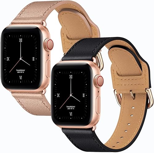 POWER PRIMACY Correas compatibles con Apple Watch Band de 1.496 pulgadas, 1.575 pulgadas, 1.614 pulgadas, 1.654 pulgadas, para hombres y mujeres,