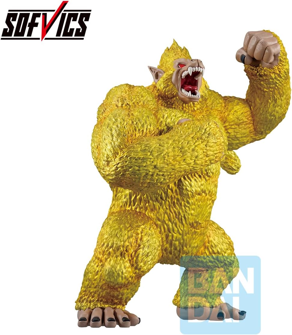 Ichibansho Figure - Dragon Ball GT - Golden Great Ape Goku (vs Omnibus Ultimate), Bandai Spirits Collectible Statue