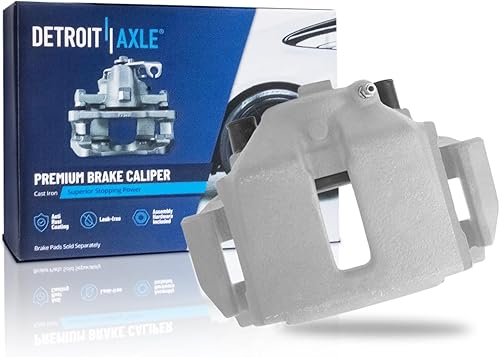 Miniatura 182 de Detroit Axle - Pinza de freno delantera derecha con soporte de repuesto para Chevrolet Equinox Captiva Sport Pontiac Torrent Saturn Vue Suzuki XL-7