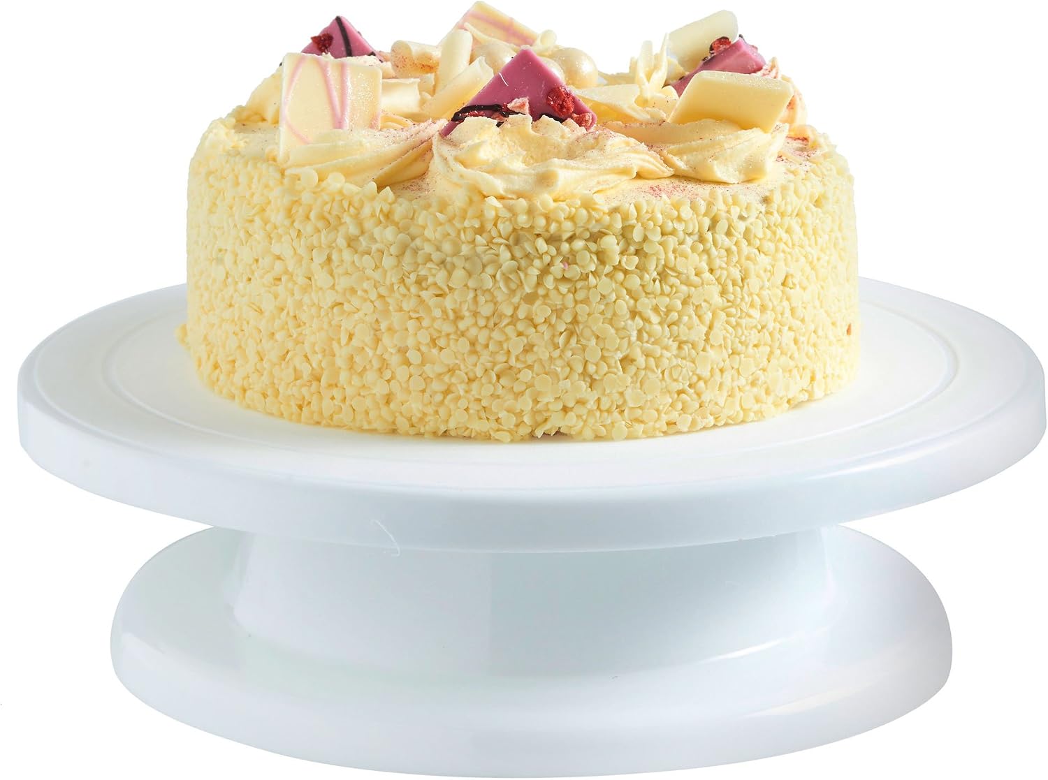 VonShef Professional Rotating Cake Decorating/Icing Turntable Display Table Stand, 10.8 inches x 2.8 inches