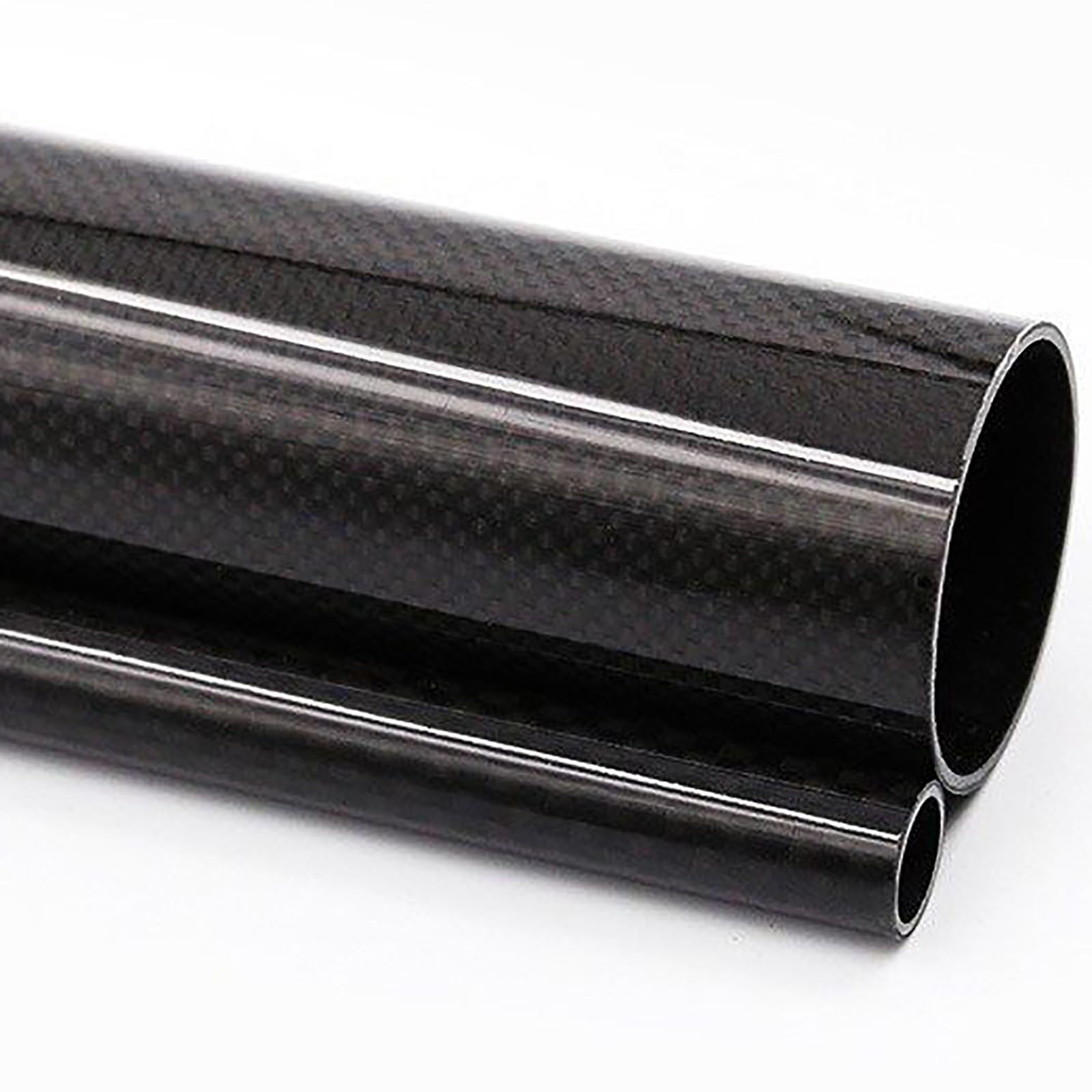 AMUFJJ Tubo De Fibra De Carbono Tubo De Fibra De Carbono con Diámetro Interior De 4, 18, 26, 28, 36, 38, 46, 48 O 52 mm; Tubo Redondo Ligero De Fibra De Carbono De 1000mm(32x22x1000MM)