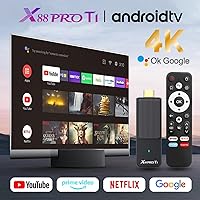 Vista 2 de Android 14.0 TV Stick 2026, X88 PRO T1 Android TV Stick 2GB RAM 16GB ROM with RK3518 Quad-Core WiFi6 BT5.0 4K HD Video Output for Smart TV