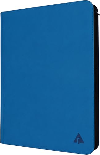 Miniatura 11 de Rayvol Carpeta de tarjetas premium de 16 bolsillos, se adapta a tarjetas coleccionables 1408, álbum de colección de tarjetas sin anillo de carga