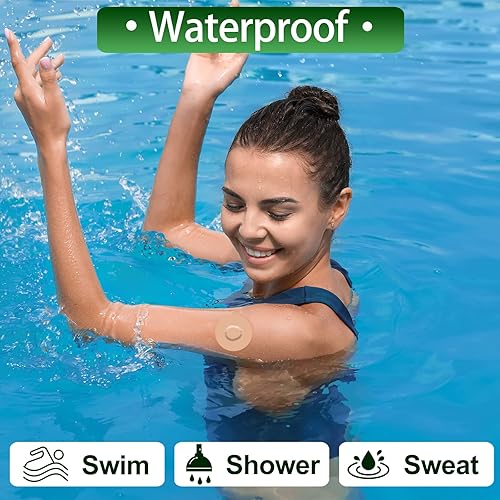 Miniatura 2 de Dexcom - Parches adhesivos G7 impermeables, paquete de 20 parches Dexcom para G7, cinta flexible CGM, hipoalergénica y sin látex, parche superpuesto