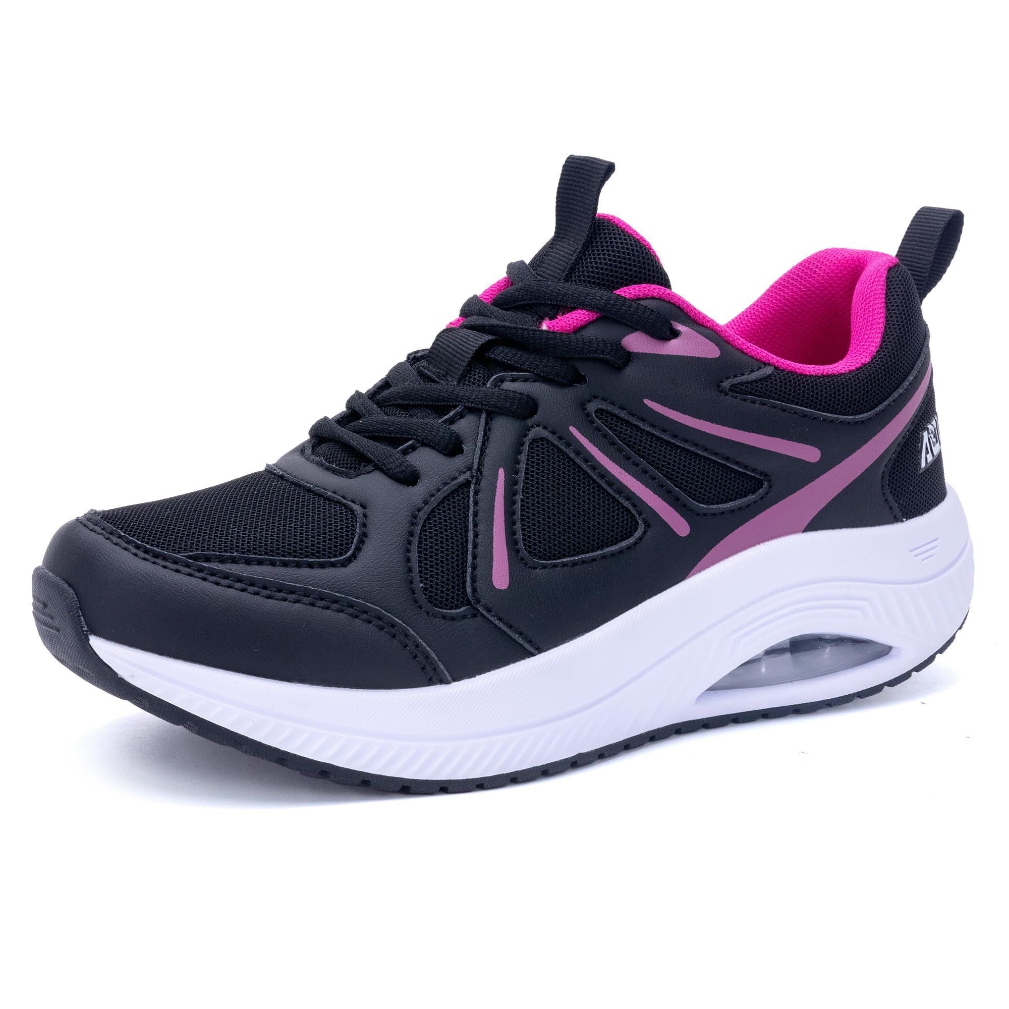 GANNOU Walkingschuhe Damen Arch Support Walking Schuhe Laufschuhe Damen Sportschuhe Turnschuhe mit Dämpfung