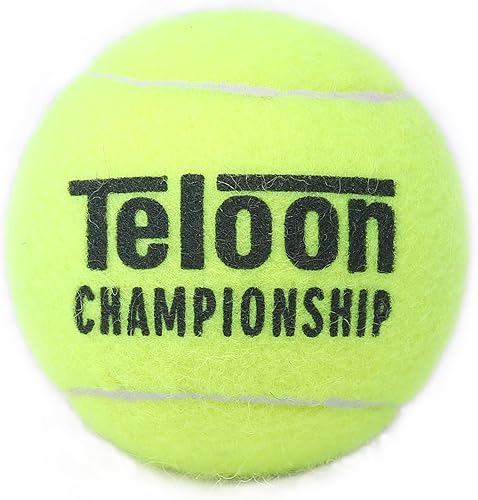 Miniatura 5 de Teloon Pelotas de tenis Championship - Extra Duty - Pelotas de tenis presurizadas de fieltro de servicio regular