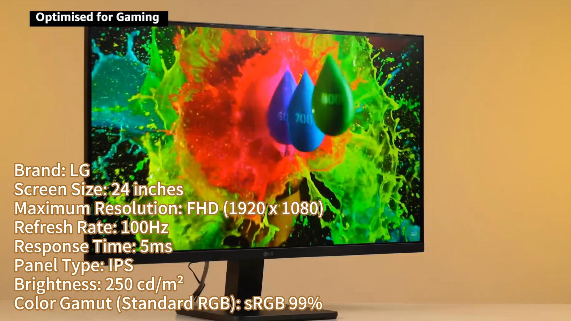 PCモニター　液晶ディスプレイ　LG24インチ Amazon.com: LG 24