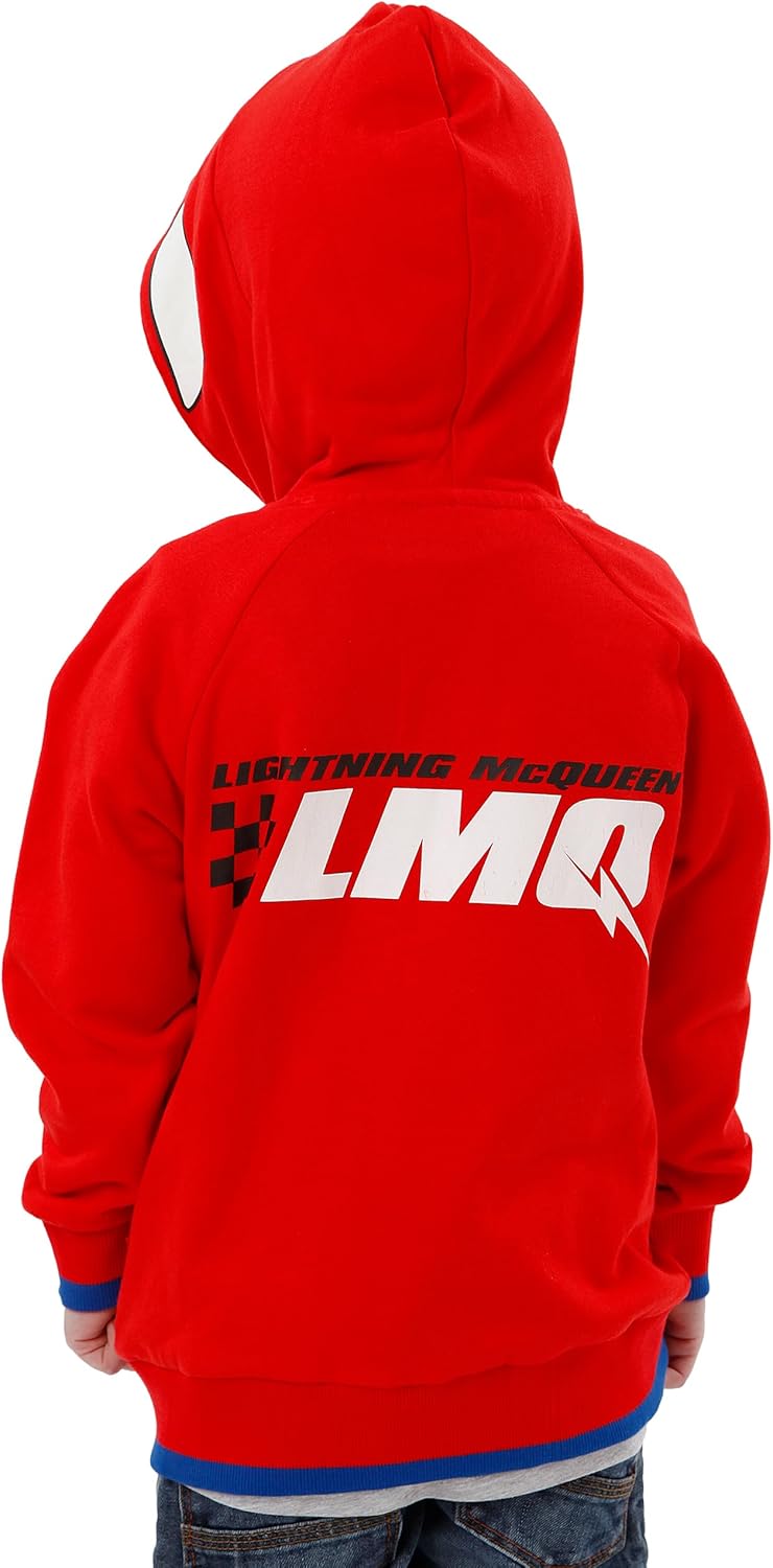 Disney Cars Hoodie | Lightning McQueen Boys Hoodie | Car Sweatshirt For Kids | Size 2T to 8