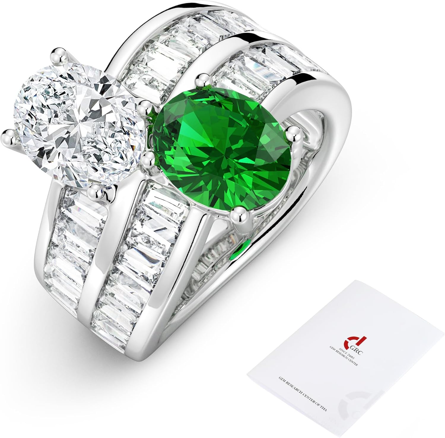 Iefil Lab Grown Birthstone & Moissanite Engagement Rings - Promise Ring
