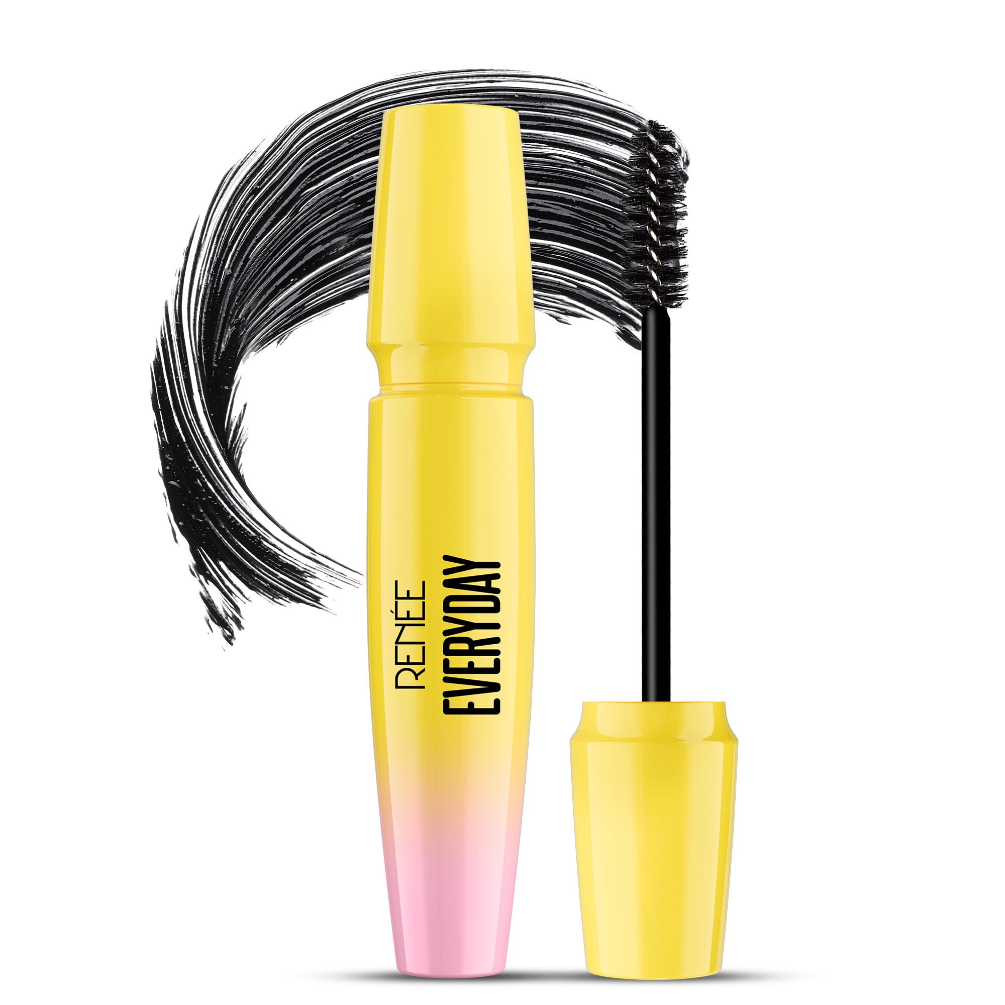 RENEE Everyday Mascara 2X Instant Volumizing, Waterproof | Smudge-proof, Transferproof | Lengthening | With Vitamin E | 15 ml