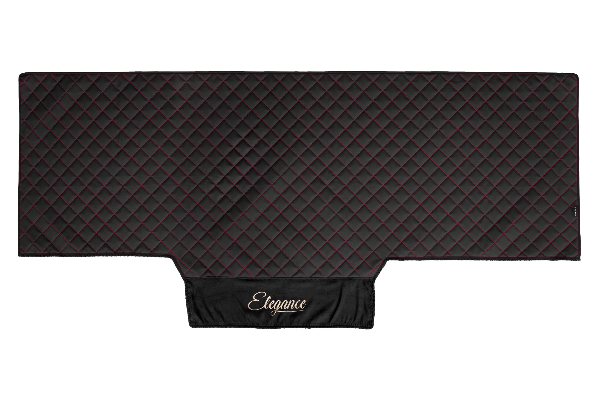 F-CORE Couvre-couchette Camion compatibilité pour DAF XF 106 01.14- Lit inférieur Noir/Rouge