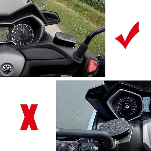 Miniatura 3 de Tapa protectora para Yamaha XMAX 300 250 X-max 125 2018 2019 2020 2021 Cubierta de depósito de líquido motocicleta Accesorios CNC Tapa del tanque de