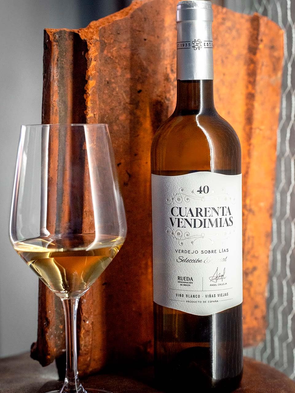 Cuarenta Vendimias Verdejo - Vino Blanco DO Rueda (6 Botellas x 750ml)