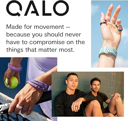 Miniatura 5 de QALO Colección de anillos de silicona clásica Sparkle para mujer Unicorn Sparkle, Pixie Dust