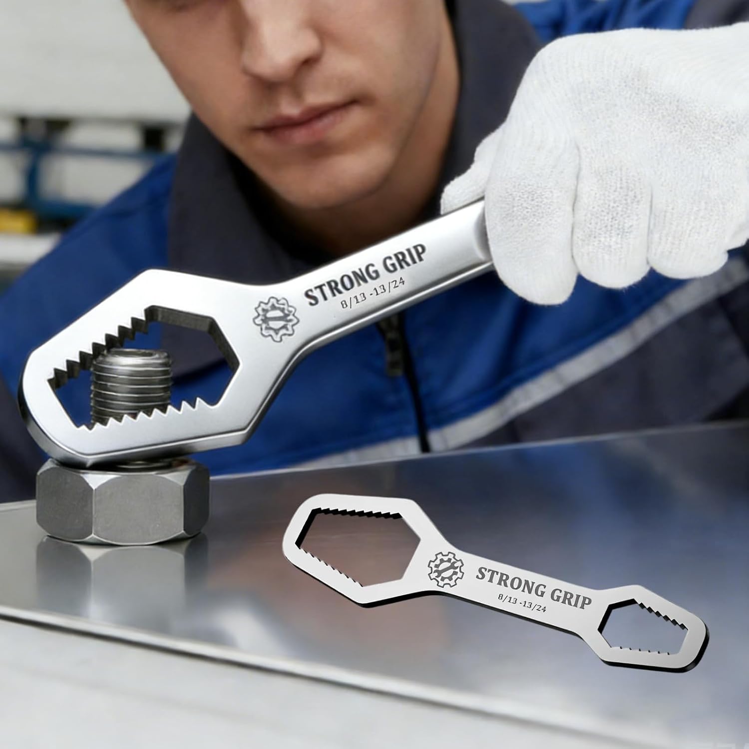 Multi Size Wrench Universal Hand Tool Compact Wrench For Nuts And Bolts Small Portable Tool For Home Repair And Daily Tasks