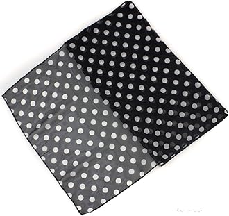 Polka Dot Scarf- Soft Lightweight Wrap Classic Retro 60s 70s Ladies Fashion Accessories