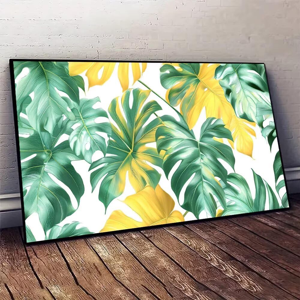 真作 絵画 紙に油彩 森林風景 深緑の森を描く力強い筆致 自然美 U117