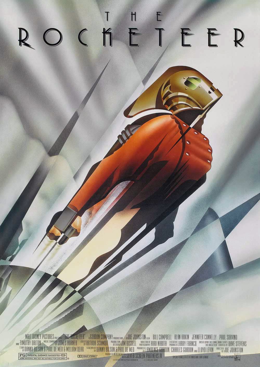 Omg Printing The Rocketeer Poster/Print/Picture Satin Photo Paper - A4-210Mm X 297Mm