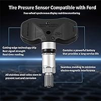 Vista 3 de MOSTPLUS Sensor del sistema de monitoreo de presión de neumáticos (TPMS) 315 MHz compatible con Cadillac SRX 2004-2006 Chevrolet Trailblazer