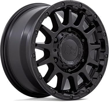 Black Rhino Sequoia 16x8 5x160 +38mm Matte Black Wheel Rim 16" Inch BR003MX16801638