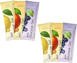 D-Alive Glucose Gel - 15G Of Fast Acting Glucose (Assorted) - 6 Sachets x 15g Each