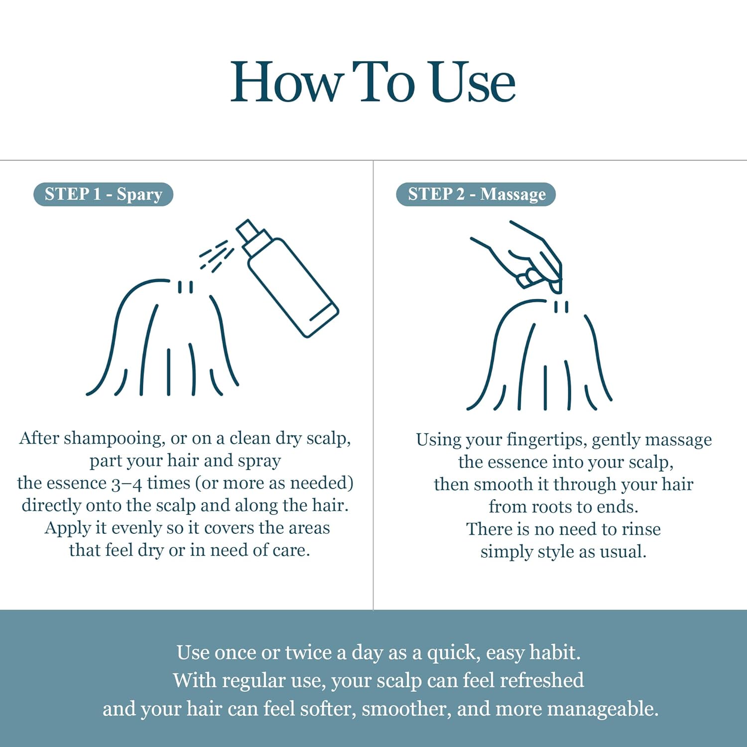 SMIB InnaBi Hair Essence serum – Lightweight Leave-In Treatment, Helps Nourish and Strengthen Hair, Adds Shine and Smoothness, Suitable for All Hair Types (3.88 fl oz) - Image 7