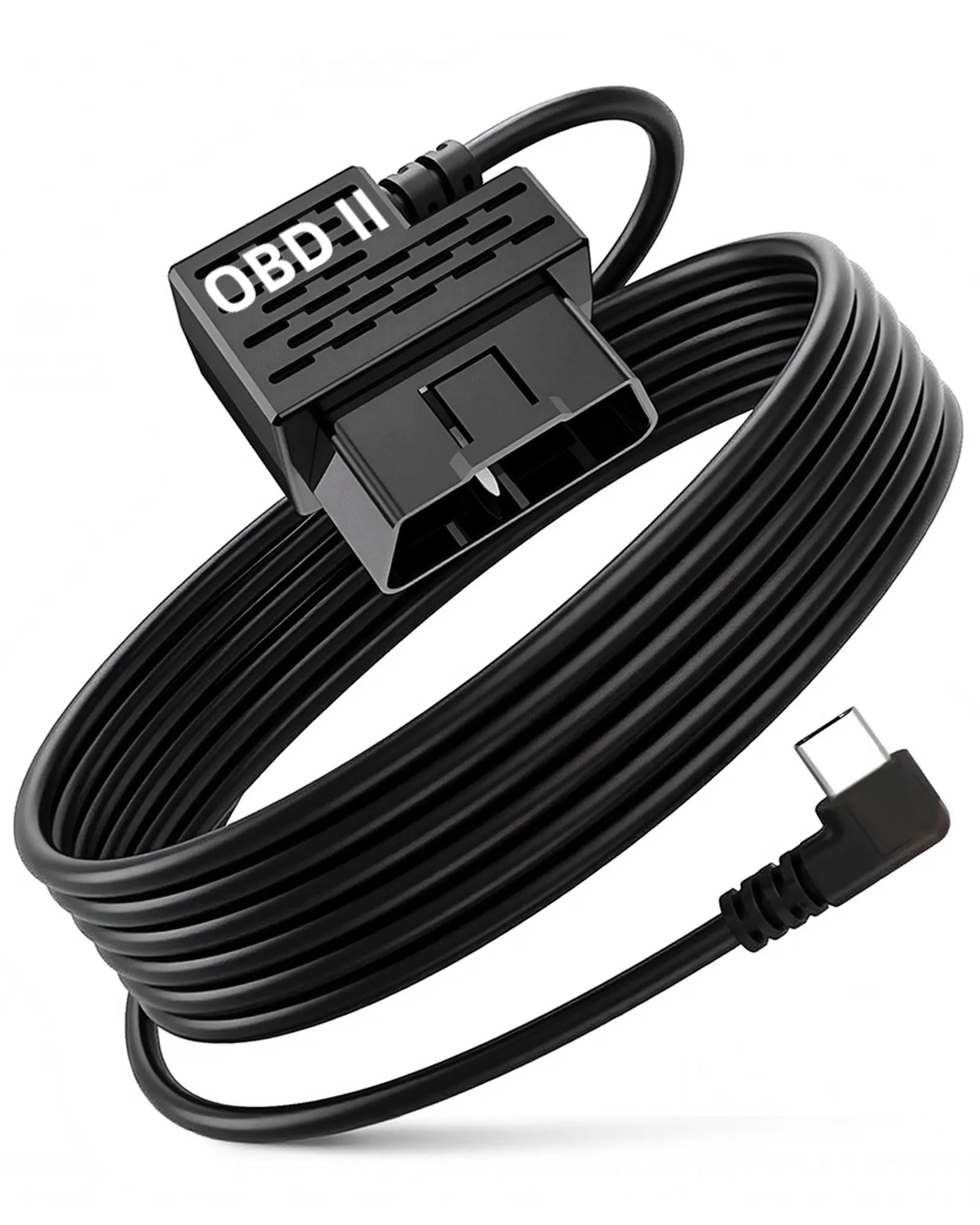 Photo 1 of Dash Cam Hardwire Kit USB C – OBD Power Cable with 24H Parking Mode, Low Voltage Protection & Driver Detection, Compatible with Redtiger, Wolfbox, Vantrue, Viofo, Rove, TERUNSOUL and Most Dash Camera