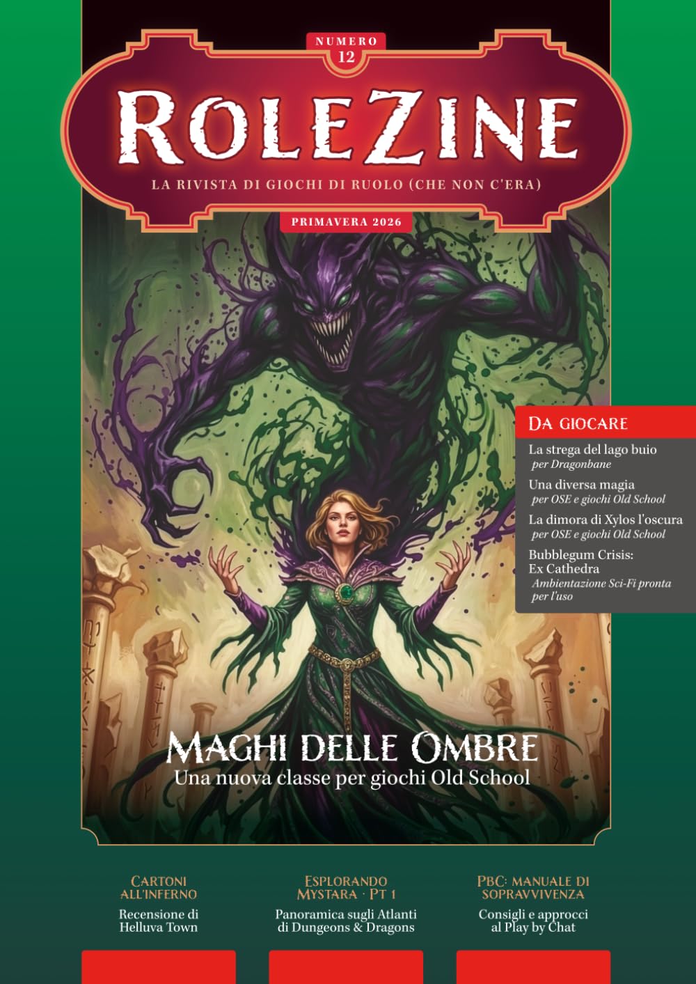 Rolezine 12: La rivista (che non c'era) per gli appassionati di giochi di ruolo