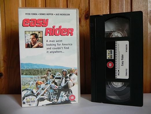 Easy Rider [VHS] : Peter Fonda, Dennis Hopper, Jack Nicholson, Antonio ...