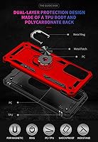 Vista 14 de Funda para Xiaomi Redmi Note 11 Pro con protector de pantalla, función atril de protección resistente de doble capa a prueba de golpes, funda Verde