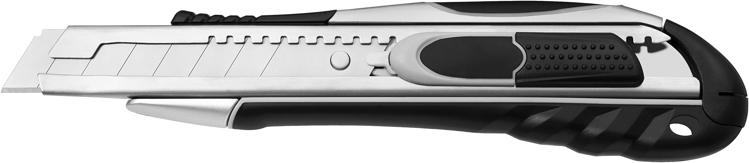 Cutter Professionale Westcott E-84005 00 - Corpo In Plastica Leggera Con Impugnatura Softgrip, Guida Lama In Metallo, Sicurezza Automatica