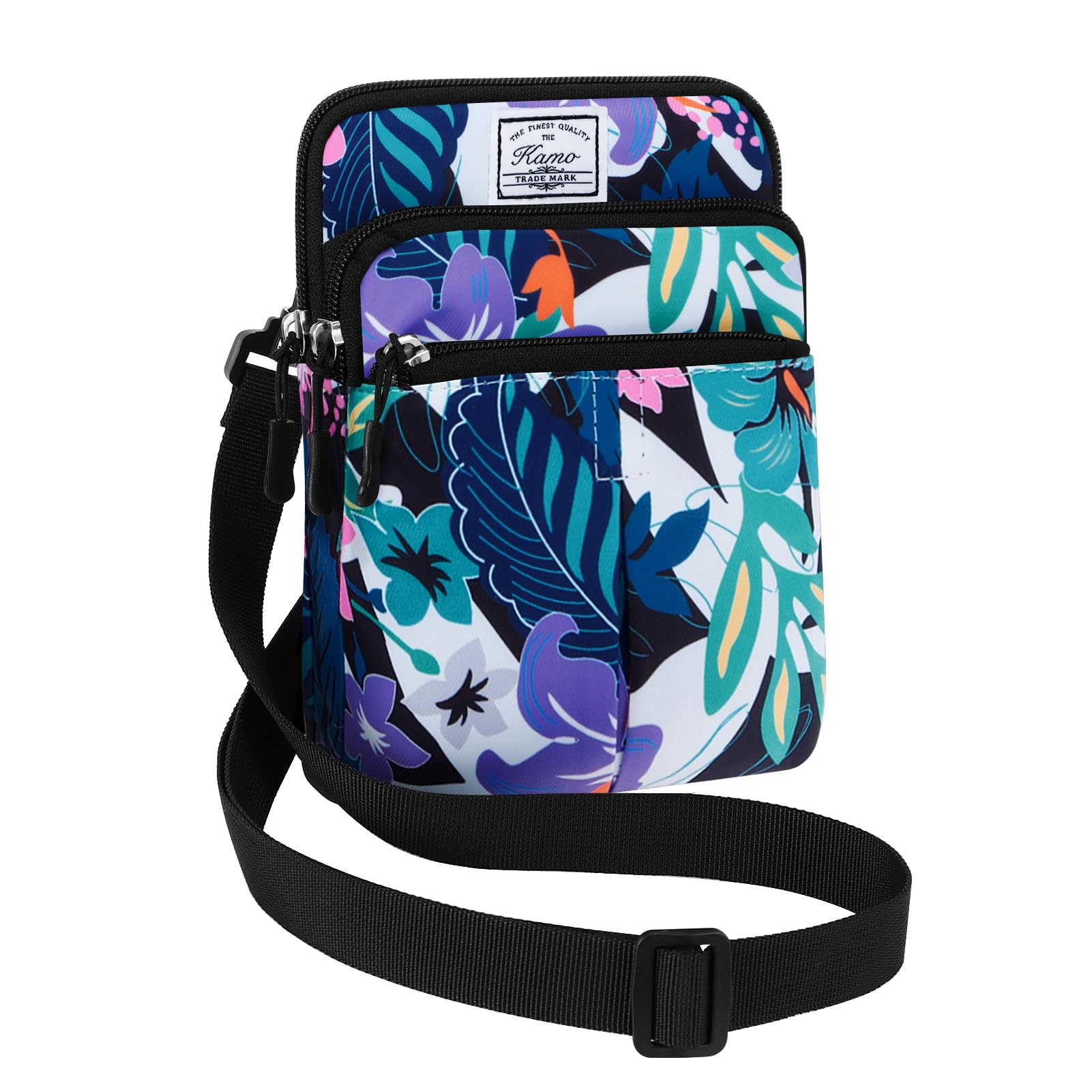 KAMO Multifunction Phone Waist Bag - Diagonal Cross Body Smart Phone Case for Women & Men