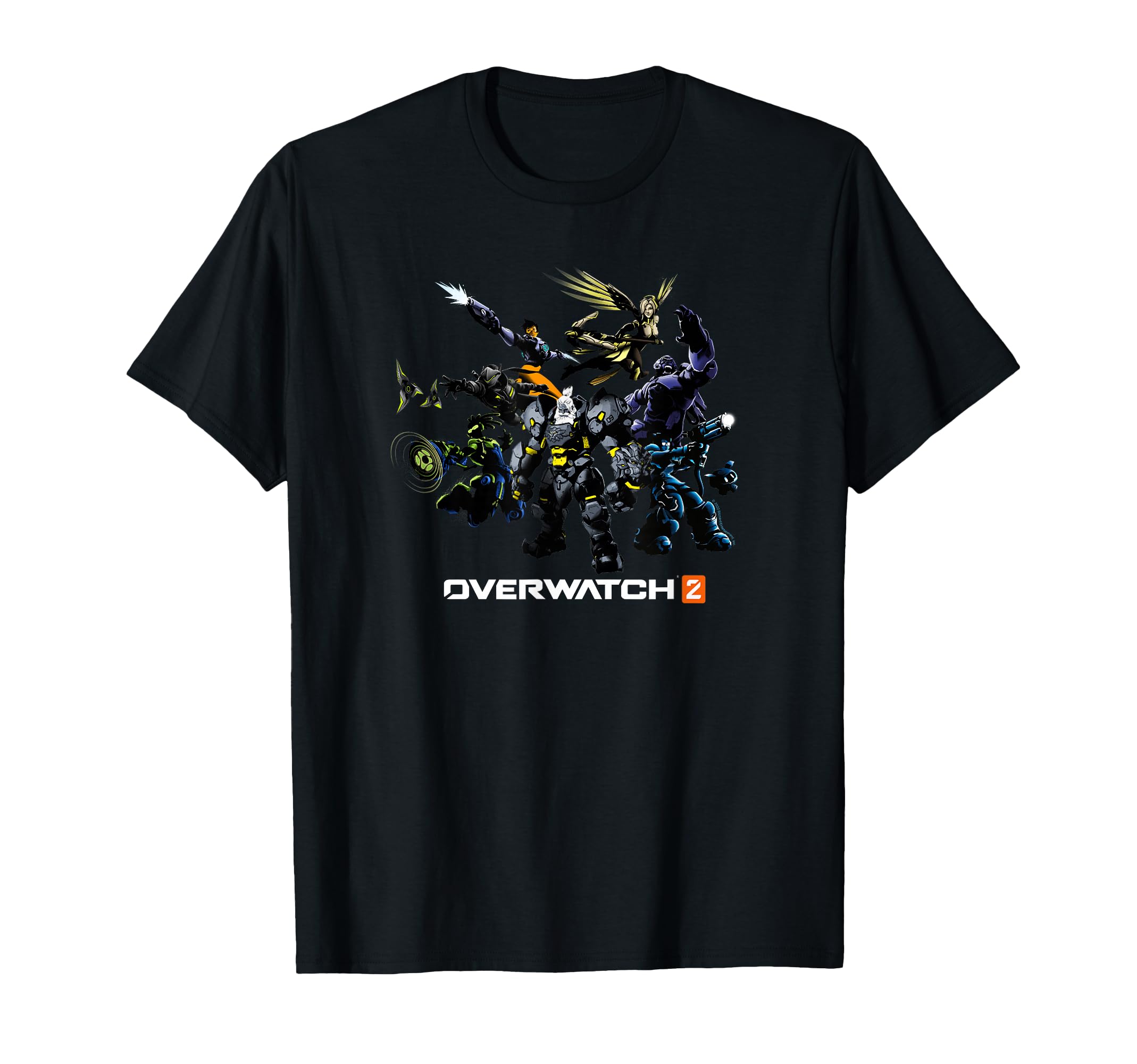 2 Dark Group Action Shot T-Shirt