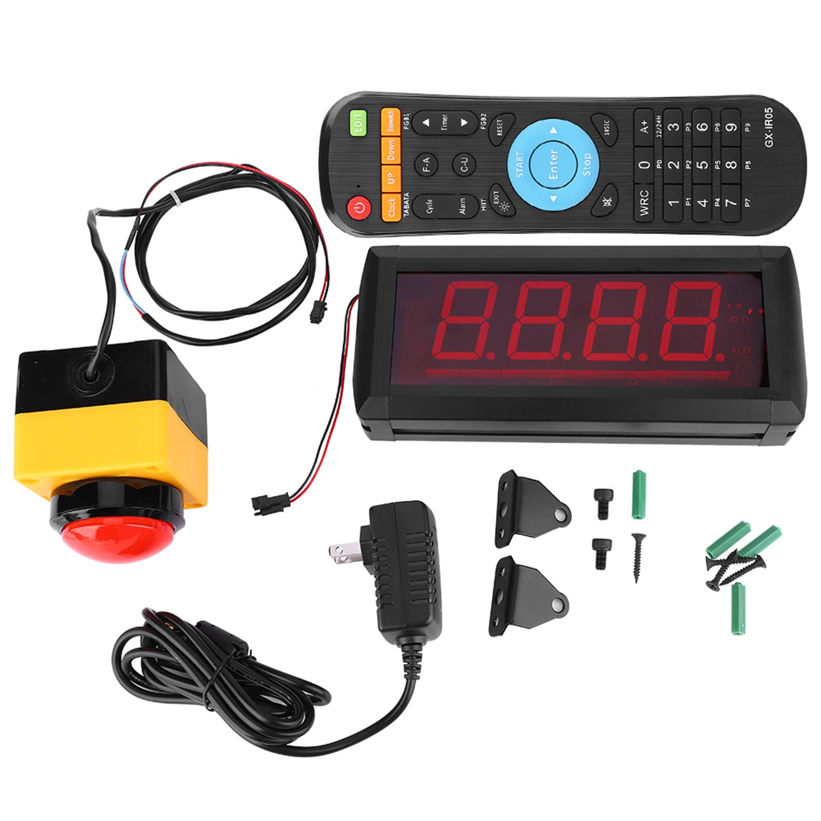 10 Sekunden Spiel Timer, LED Countdown Timer Herausforderung Spiel Maschine mit Fernbedienung, Sichtweite Bis zu 15 m. für Werbe aktivitäten in Einkaufs zentren Werbung