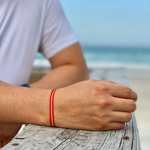 Miniatura 5 de Pulsera de cordón de la bandera del mundo de fútbol para hombre o mujer - Bandera de países Pulsera bandera Pais Copa Mundial Futbol Hombre Mujer -